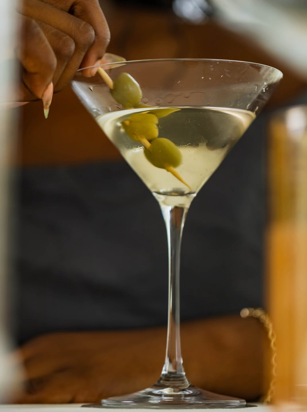 Classic martini glass